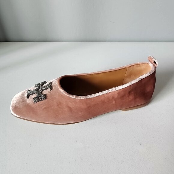 Tory Burch Velvet Ballet Flats "EUC" - Picture 14 of 16